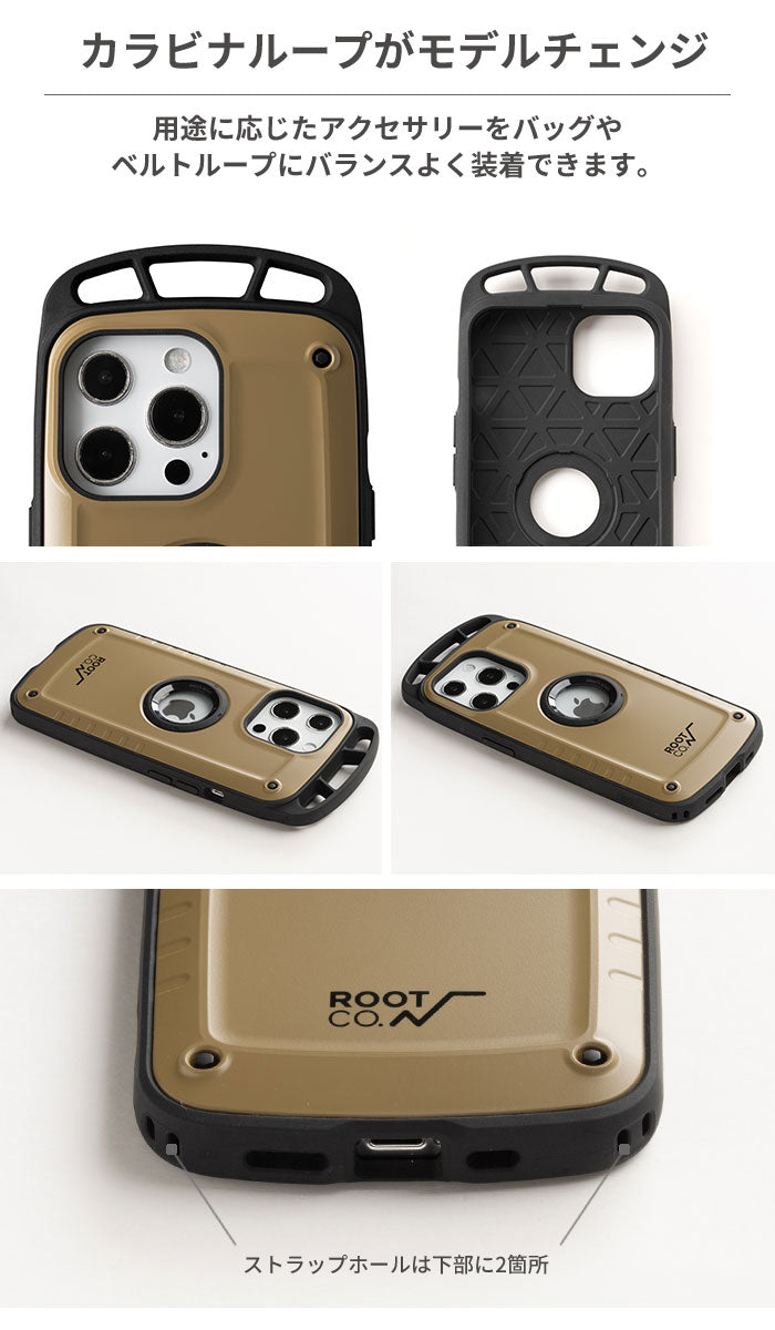 iPhone 15/15 Pro専用]ROOT CO. GRAVITY Shock Resist Case Pro.