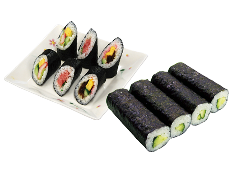 量産自動のり巻きカッター SVC-MPC｜鈴茂器工