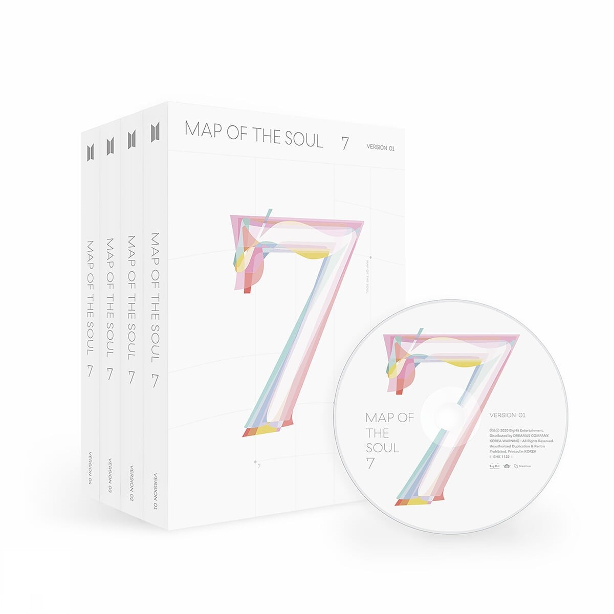 BTS 4TH FULL ALBUM - MAP OF THE SOUL : 7 – SubK Shop