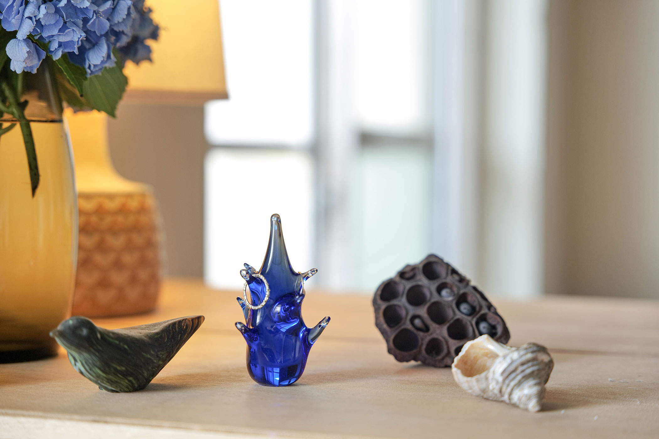 ヴァル・サン・ランベール 最高級 コバルトブルー被せ アシッド