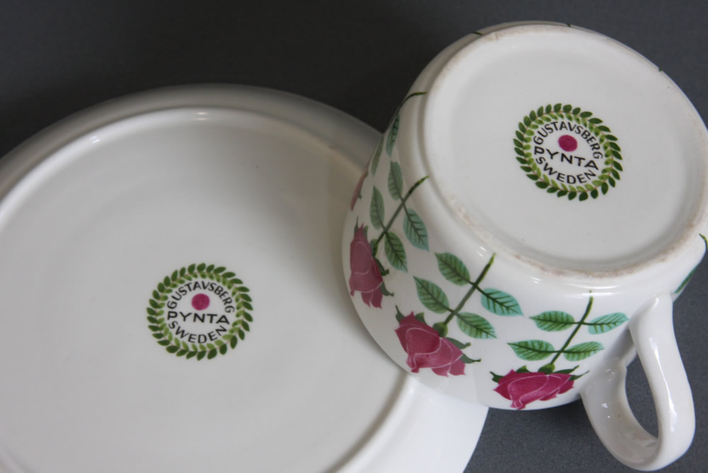 Gustavsberg グスタフスベリ Pyntaピンタティーカップ＆ソーサー