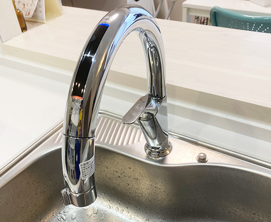 大阪府豊中市｜リクシルキッチン水栓の施工事例 No.113382