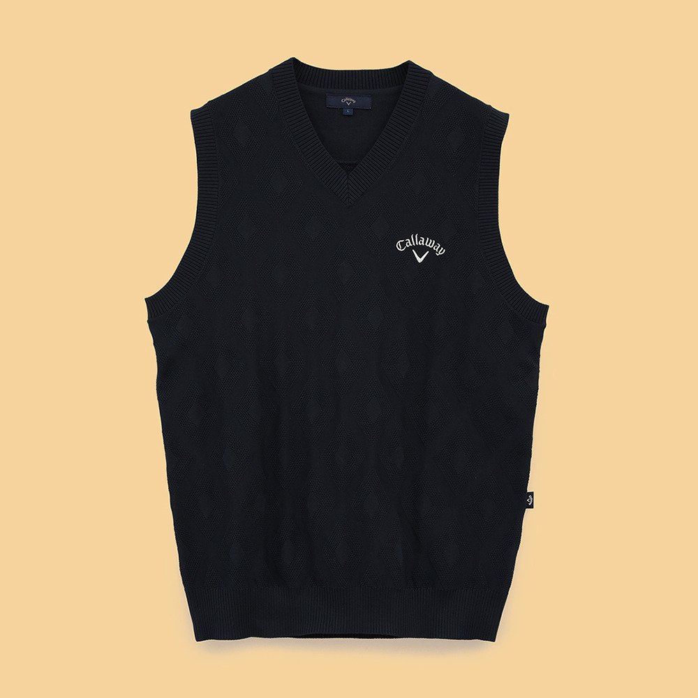 キャロウェイ（CALLAWAY）（メンズ）ゴルフウェア Vネックニットベスト