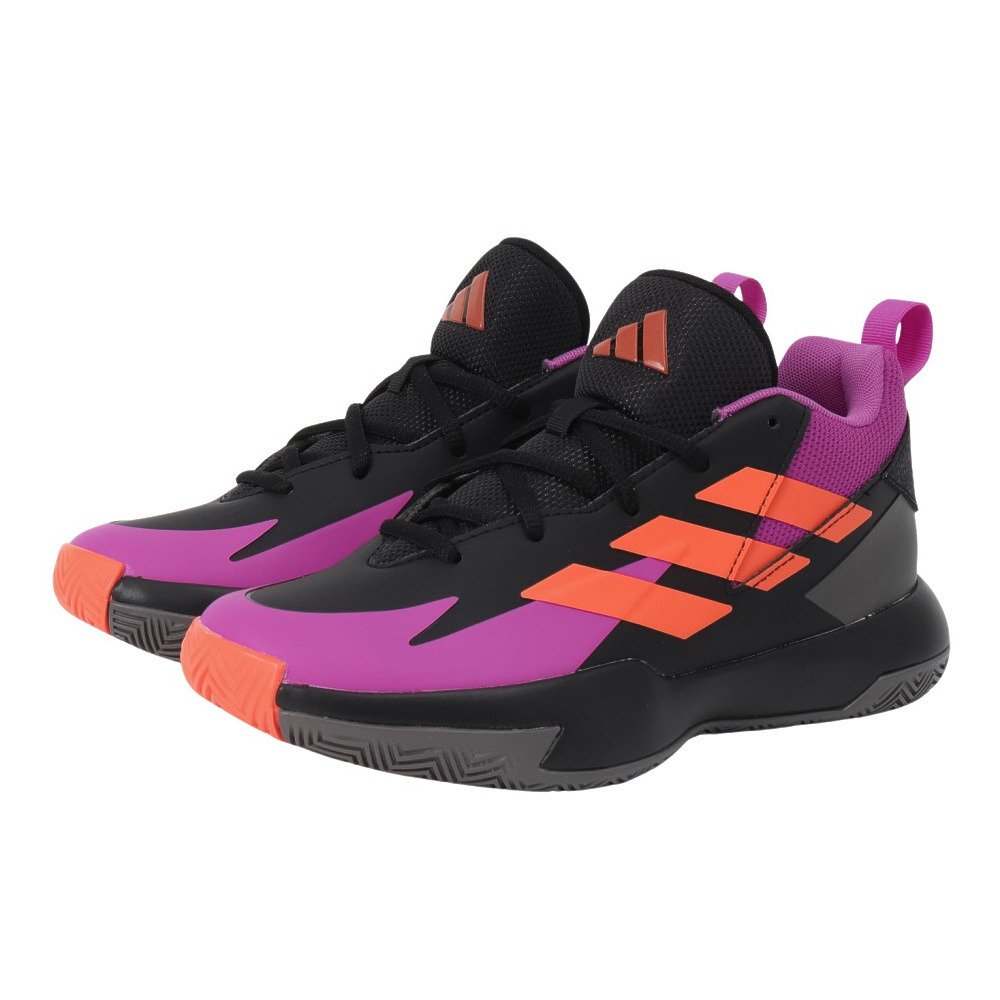 アディダス（adidas）（キッズ）ジュニアバスケットシューズ バッシュ