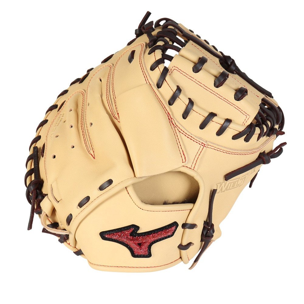 ミズノ 軟式キャッチャーミット ベージュ - 【公式】 スーパースポーツ