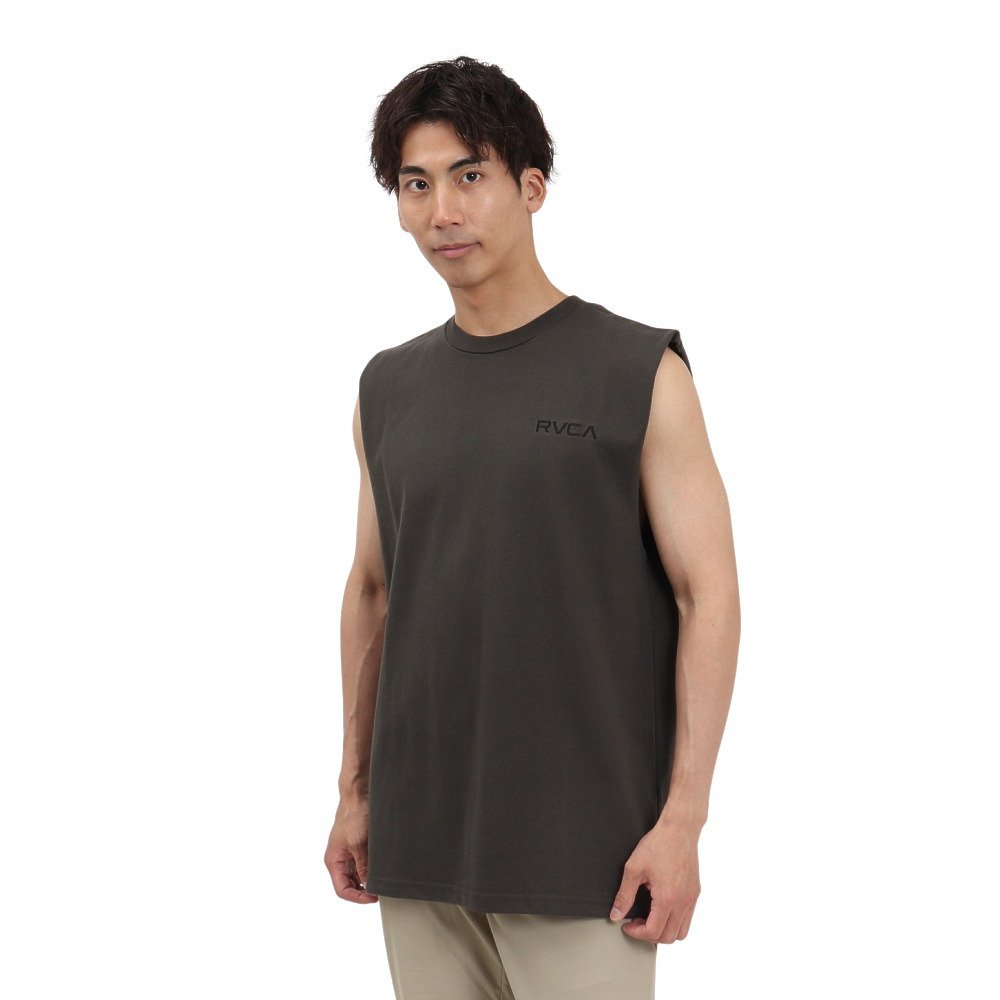 ルーカ（RVCA）（メンズ）BOX タンクトップ BF041356 BLK