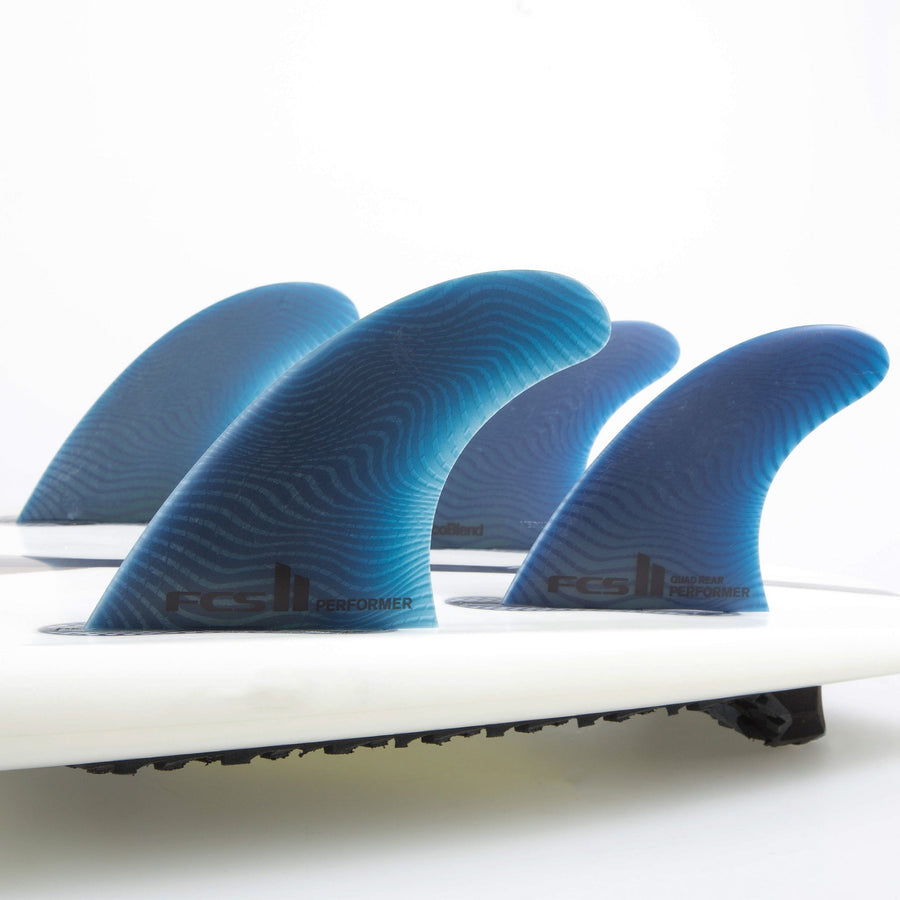 FCS II PERFORMER Quad SPLIT KEEL FIN SET - FCS JAPAN