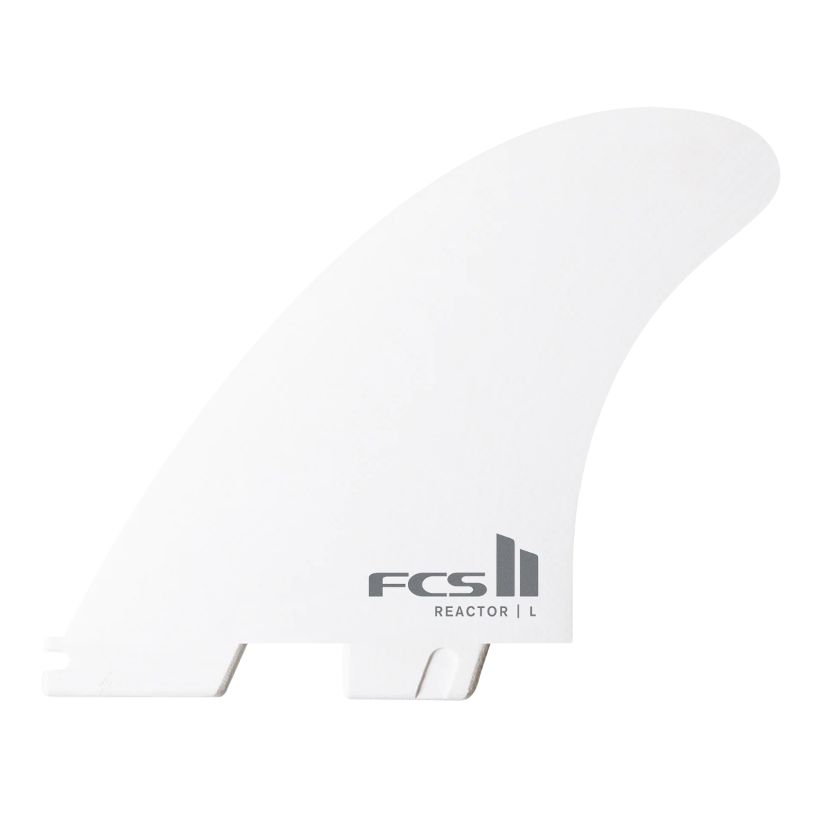 FCS II Reactor White Edition Tri Fin Set - FCS JAPAN