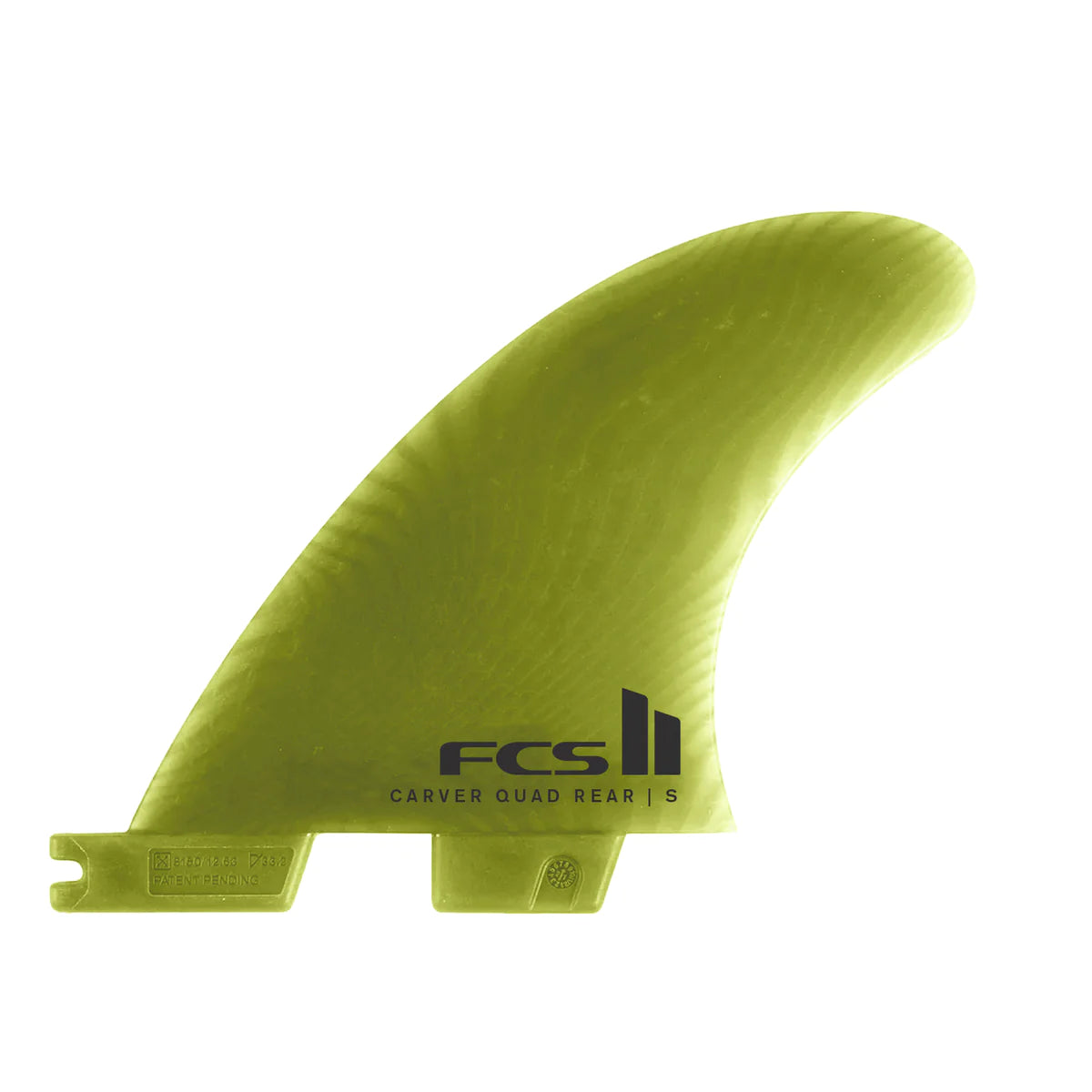 FCS II CARVER TRI-QUAD FIN SET - FCS JAPAN
