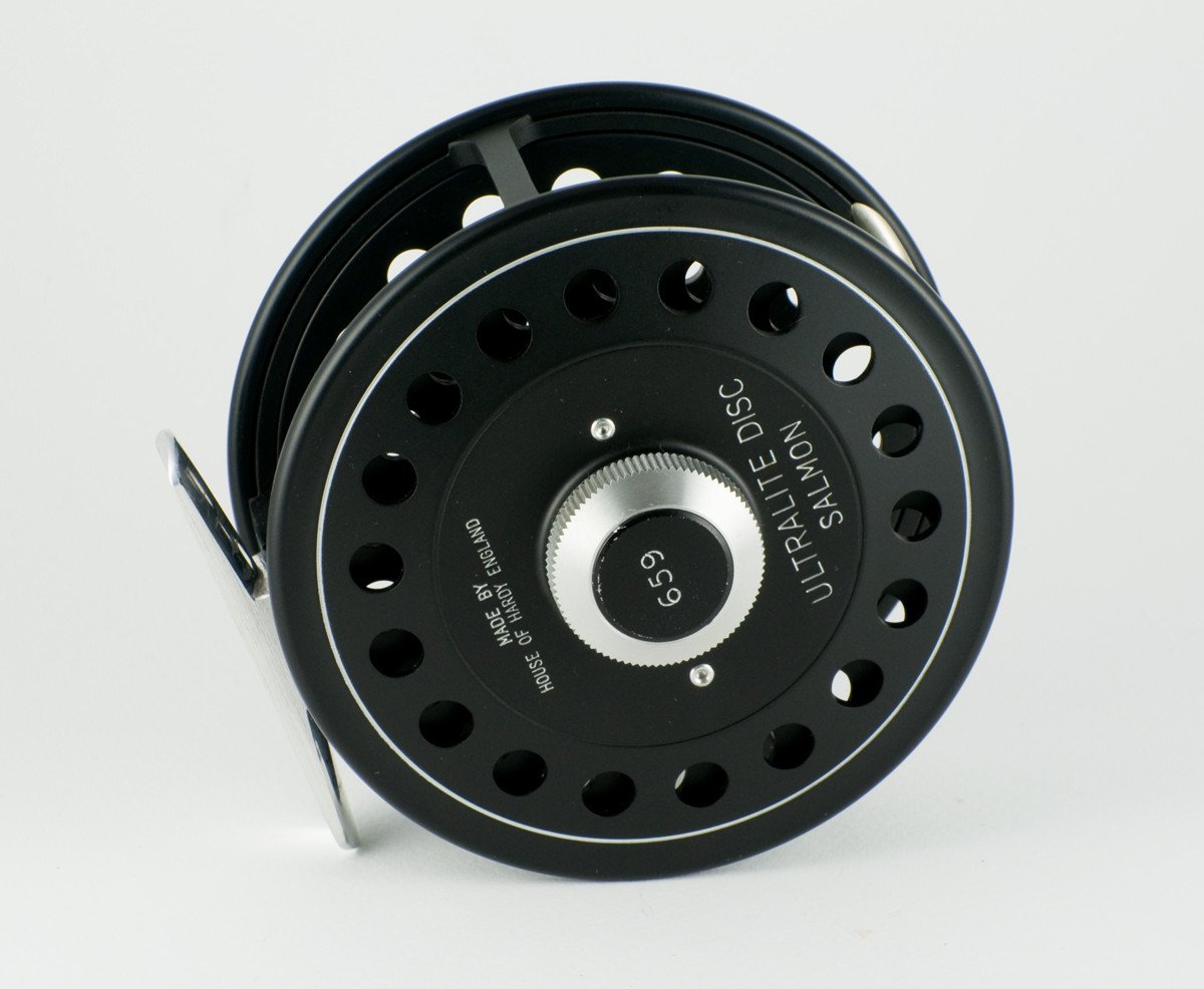 Hardy Ultralite Disc Salmon fly reel and spare spool - Spinoza Rod