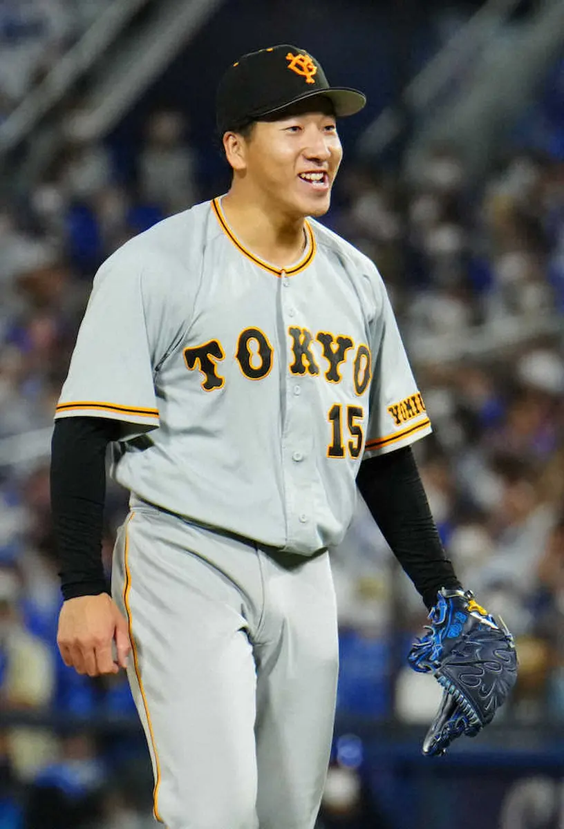 巨人・大勢 WBC侍ジャパン選出に「日本代表のユニホームを着て、戦える