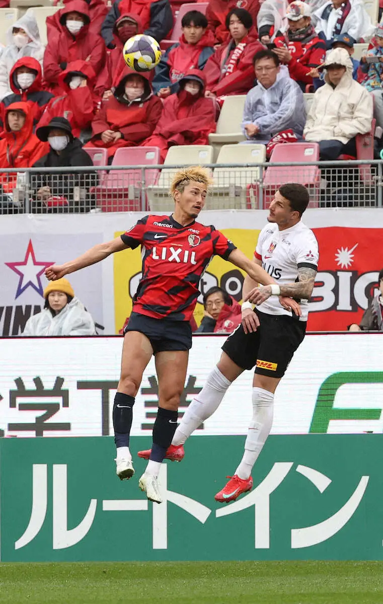 鹿島執念ドロー “ボランチ鈴木優磨”の大胆采配から同点に 鬼木監督