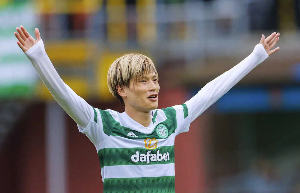 セルティックのFW古橋亨梧（AP） - スポニチ Sponichi Annex サッカー