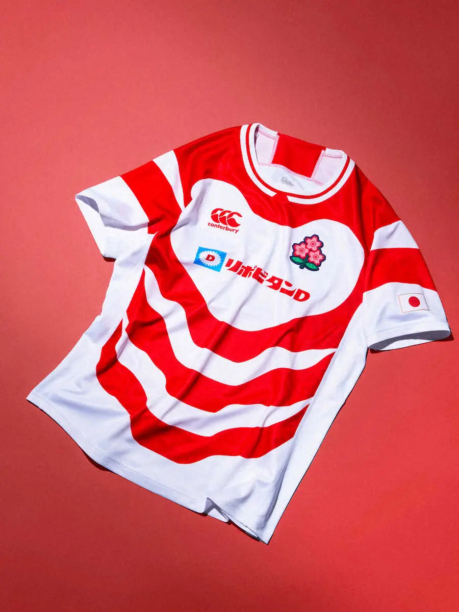 ラグビー】デザインテーマは「歌舞伎」カンタベリーが男女日本代表の新