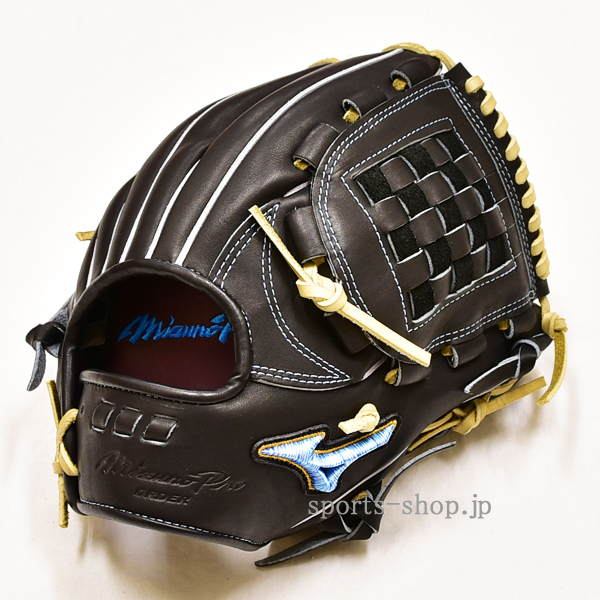 ミズノプロ 硬式用 オーダー ダイバーシティブルー 坂本型 5D ブラック