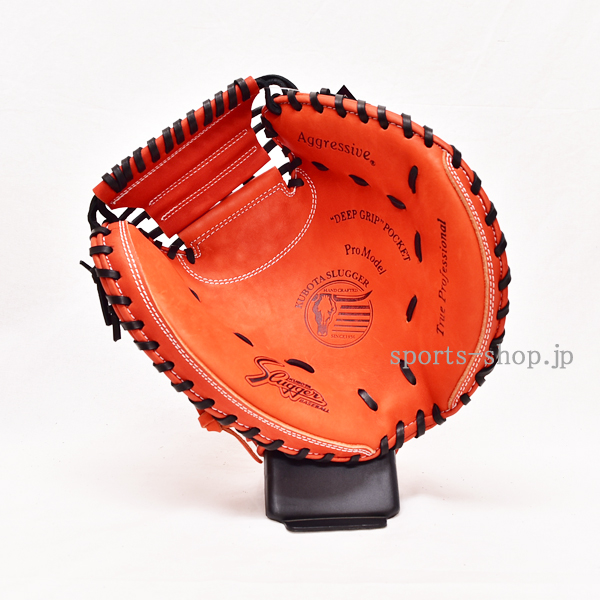 久保田スラッガー キャッチャーミット JCSP Fオレンジ×ブラック 少年