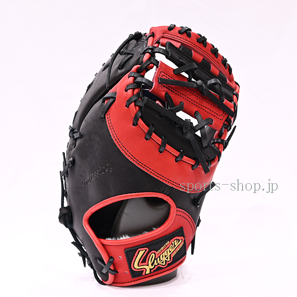 Slogger 軟式グローブ ブラック/レッド Slogger 軟式グローブ ブラック