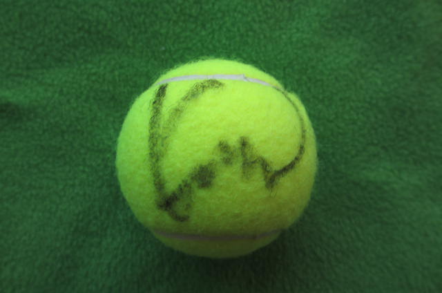 錦織圭直筆サイン Wilson2テニスボール - SPORTS GALLERY USA