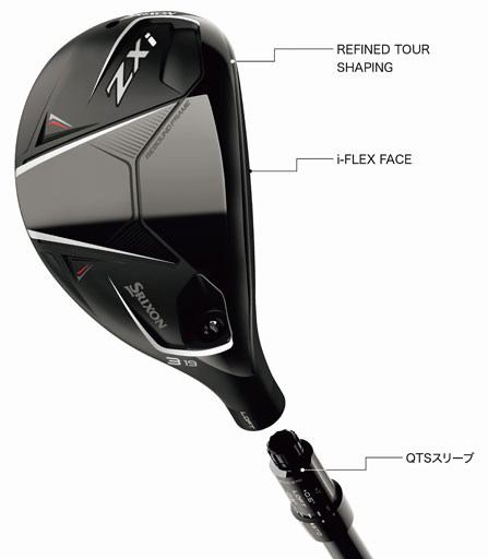スリクソン ZXi（ゼットエックスアイ） シリーズ」フェアウェイウッド