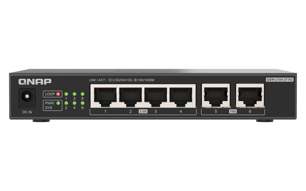 QSW-M408-4C | Entry-level 10GbE Layer 2 Web Managed Switch for SMB
