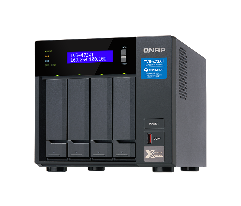 外付けハードディスク・ドライブ QNAP TS-473 TS-473 | ハードウェア