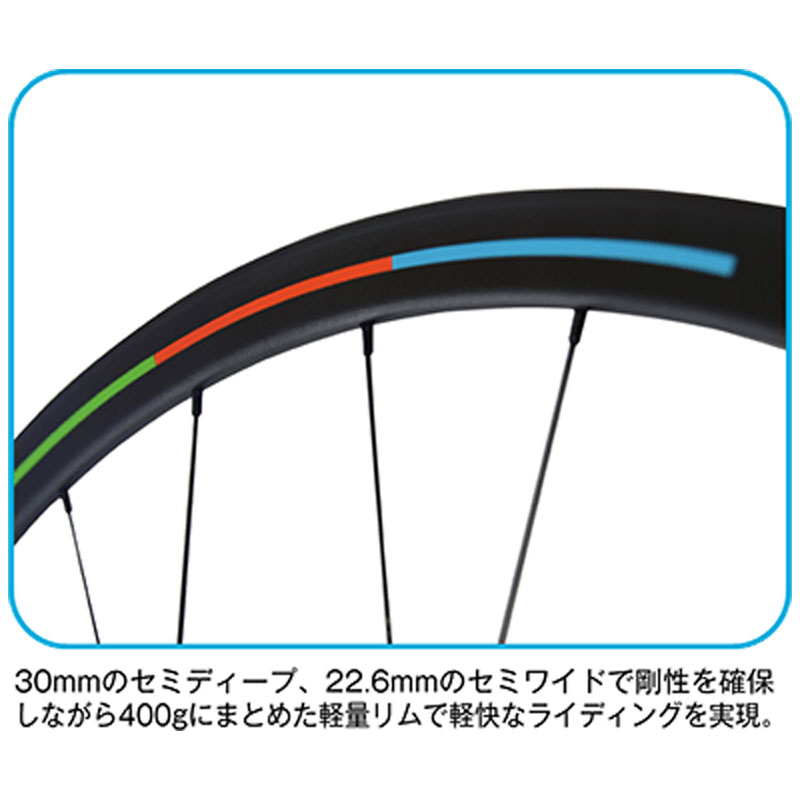 ALEXRIMS（アレックスリム）RXD3 前後セット ロード用ホイール 700C