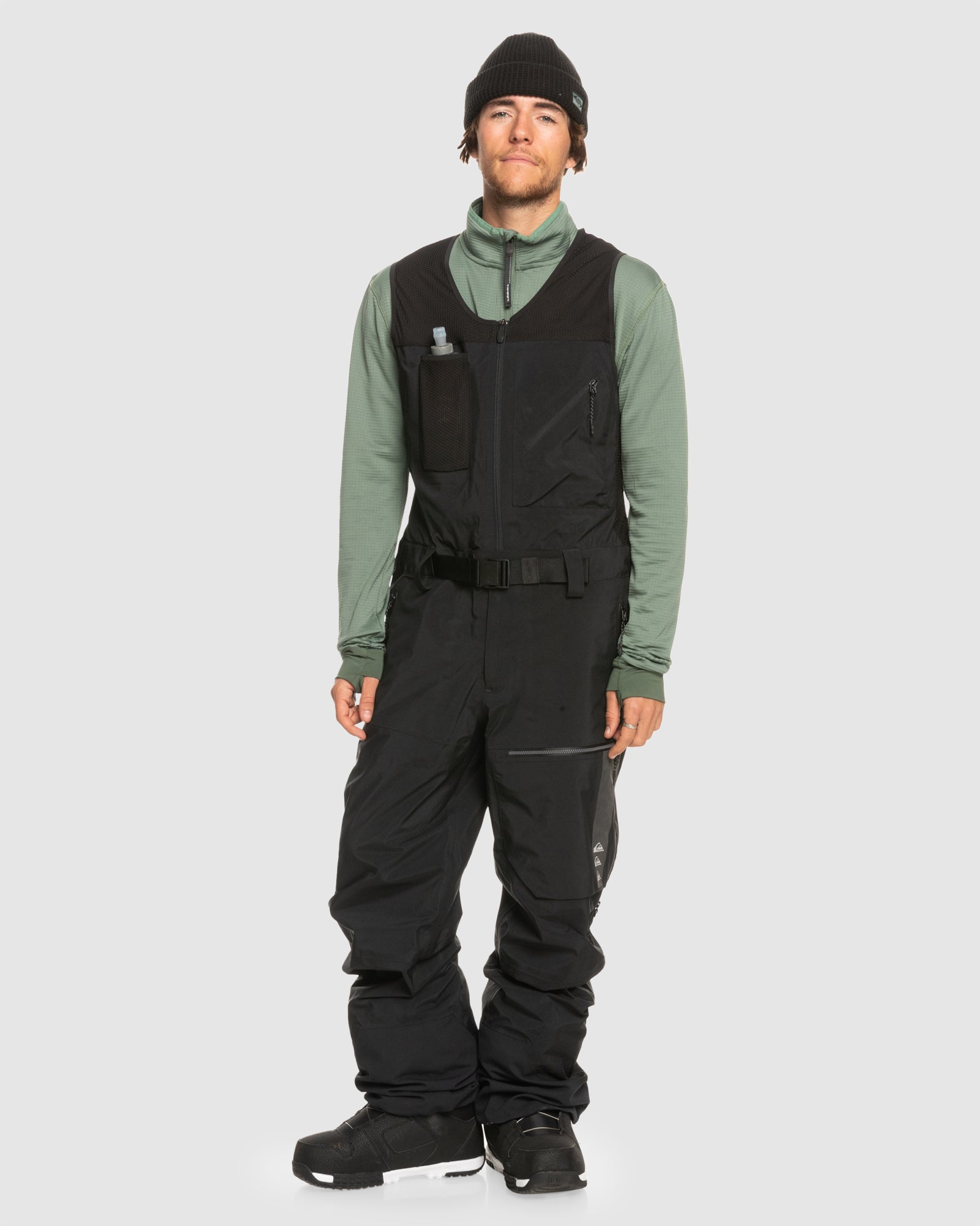 Mens Highline Pro 3L Gore-Tex® Technical Snow Bib – Quiksilver