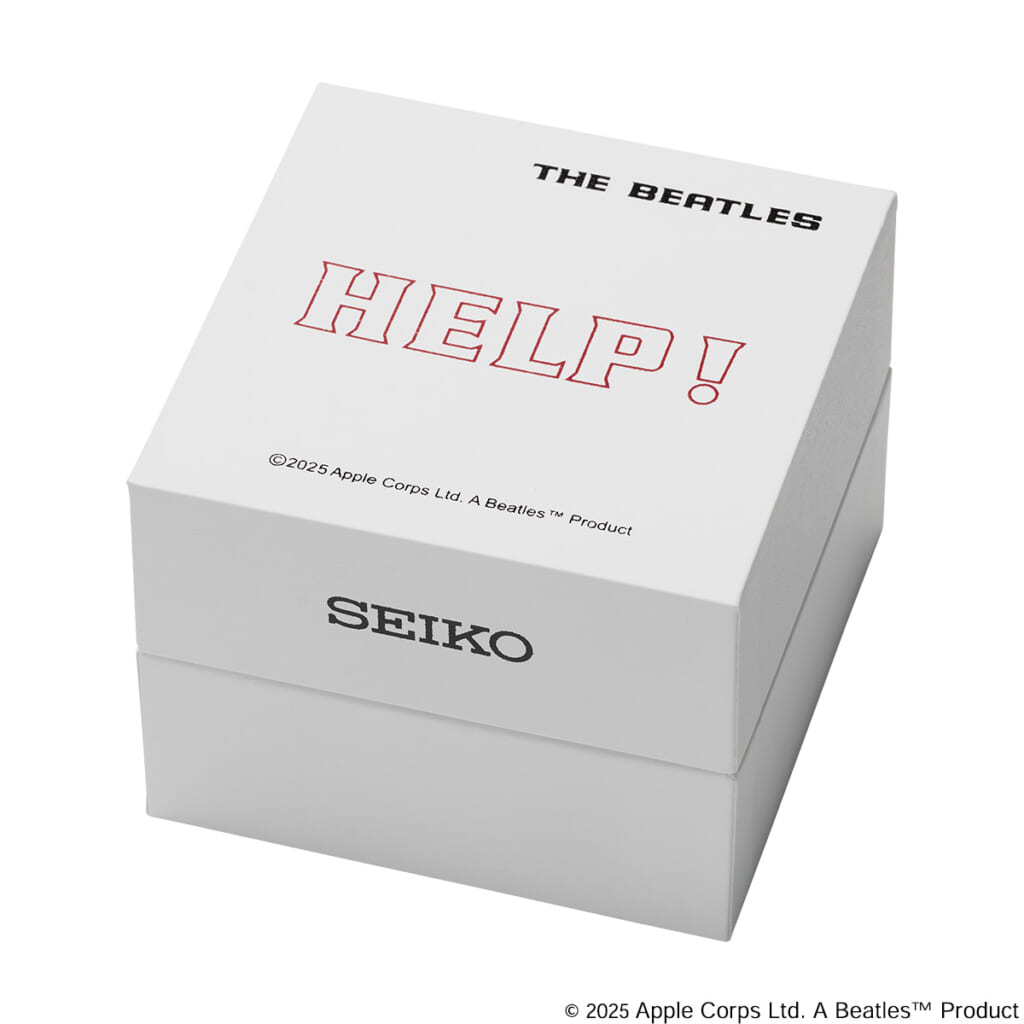 ビートルズ×国産時計ブランド“セイコー”】文字盤に『HELP!（ヘルプ