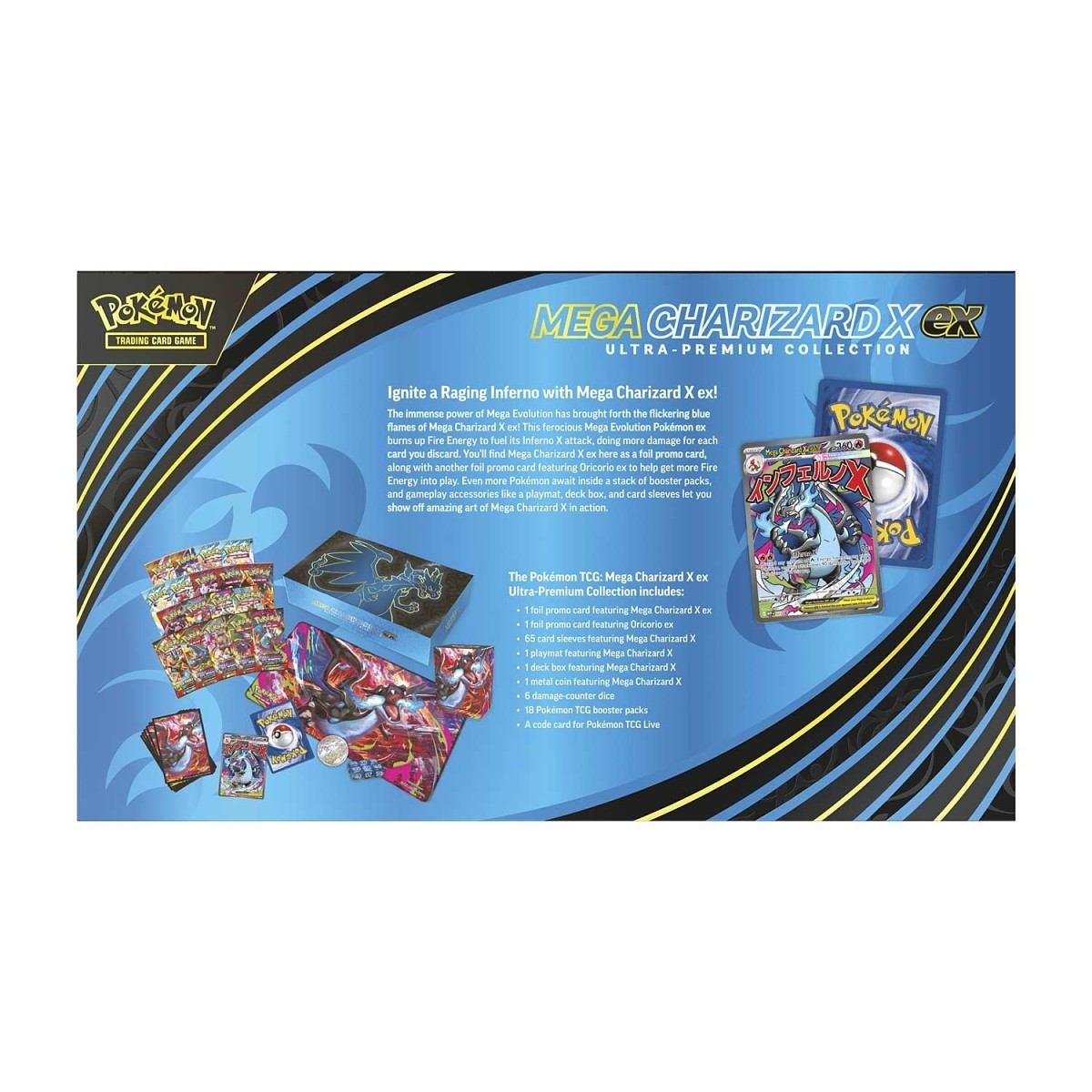 Pokémon TCG: Mega Charizard X ex Ultra-Premium Collection