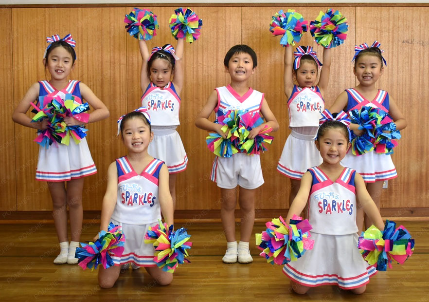 ちびっちょSparkles様（オーダーチアユニフォーム）｜お客様作成例