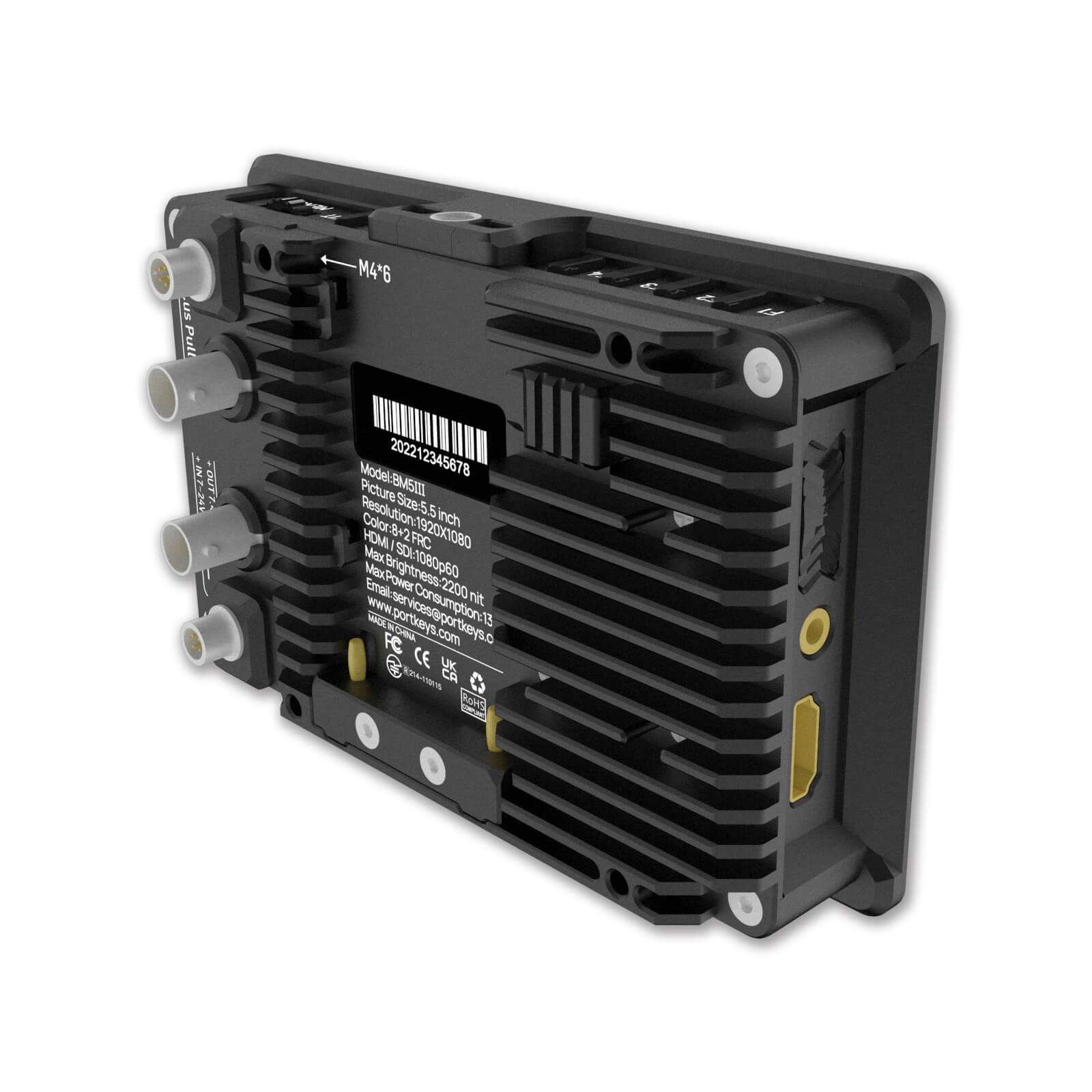 Portkeys BM5 III 5.5インチ 2200nits SDIビデオカメラディスプレイ