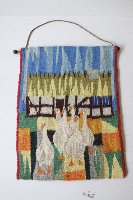 PetaPeta北欧雑貨ショップ＞＞北欧織物＞＞フレミッシュ織＞＞つづれ織り