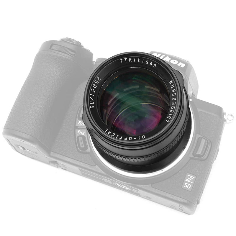 TTArtisan 50mm F1.2 Lens for Nikon Z-Mount Cameras – Pergear