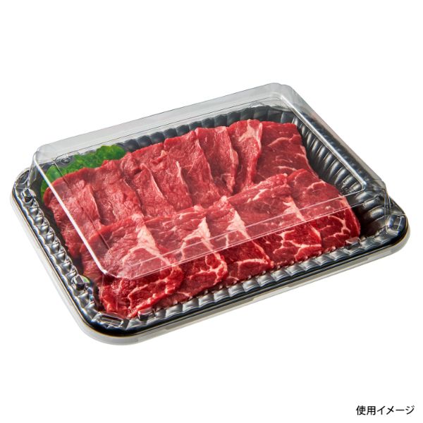 オードブル容器 PDプレートK25-20 黒 内 身 中央化学 | テイクアウト