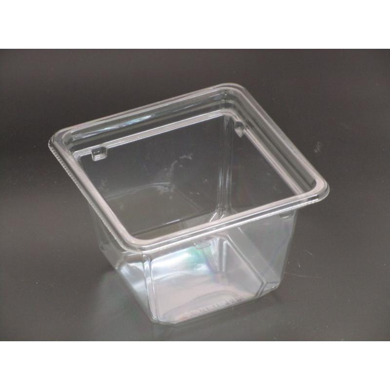 サラダ容器 バイオカップ キューブ 11-70B リスパック | テイクアウト