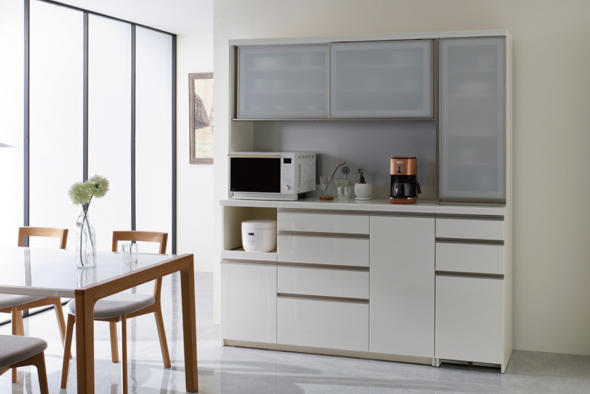 食器棚 EC/EM シリーズ商品情報 | 家具・インテリアの【パモウナ