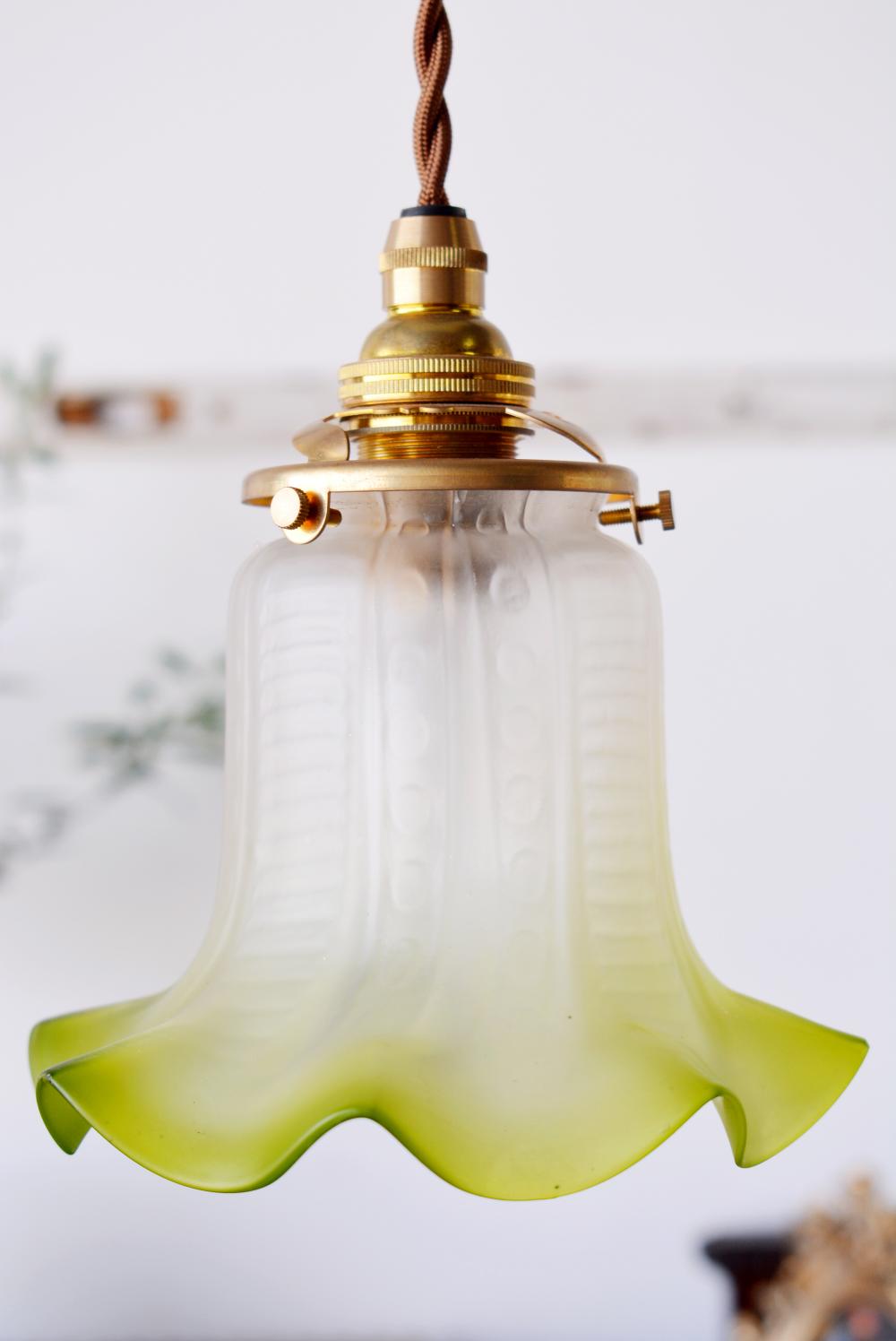 パルテノン アンティーク / ミューラー兄弟作、ペンダントランプ【rl37】