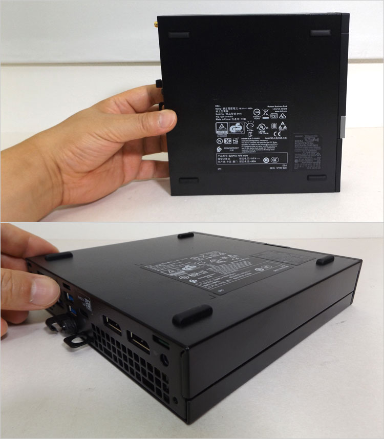 Core i7-9700T搭載！DELL OptiPlex 7070マイクロをレビュー