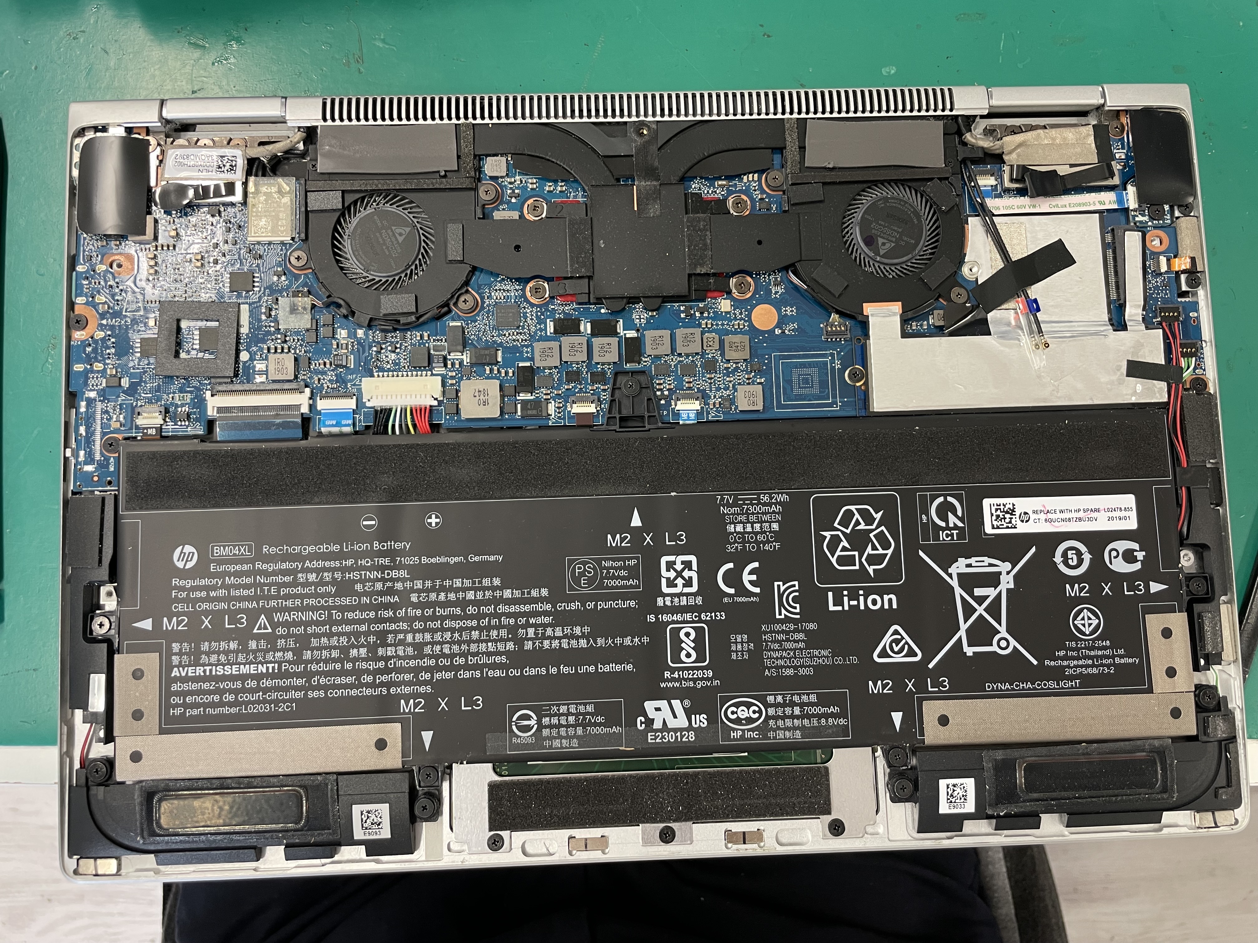 Hp Elitebook x360 1030 G3】 ヒンジ破損・液晶パネルが割れてしまった