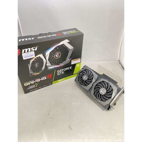 MSI 〔中古〕GeForce GTX 1660 Ti GAMING X 6G（中古1ヶ月保証