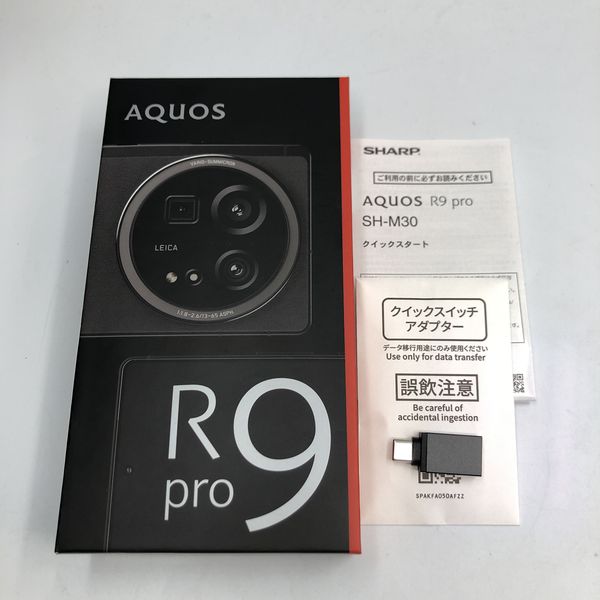 SHARP 〔中古〕AQUOS R9 pro 12GB/512GB SH-M30 国内版 SIMフリー(中古