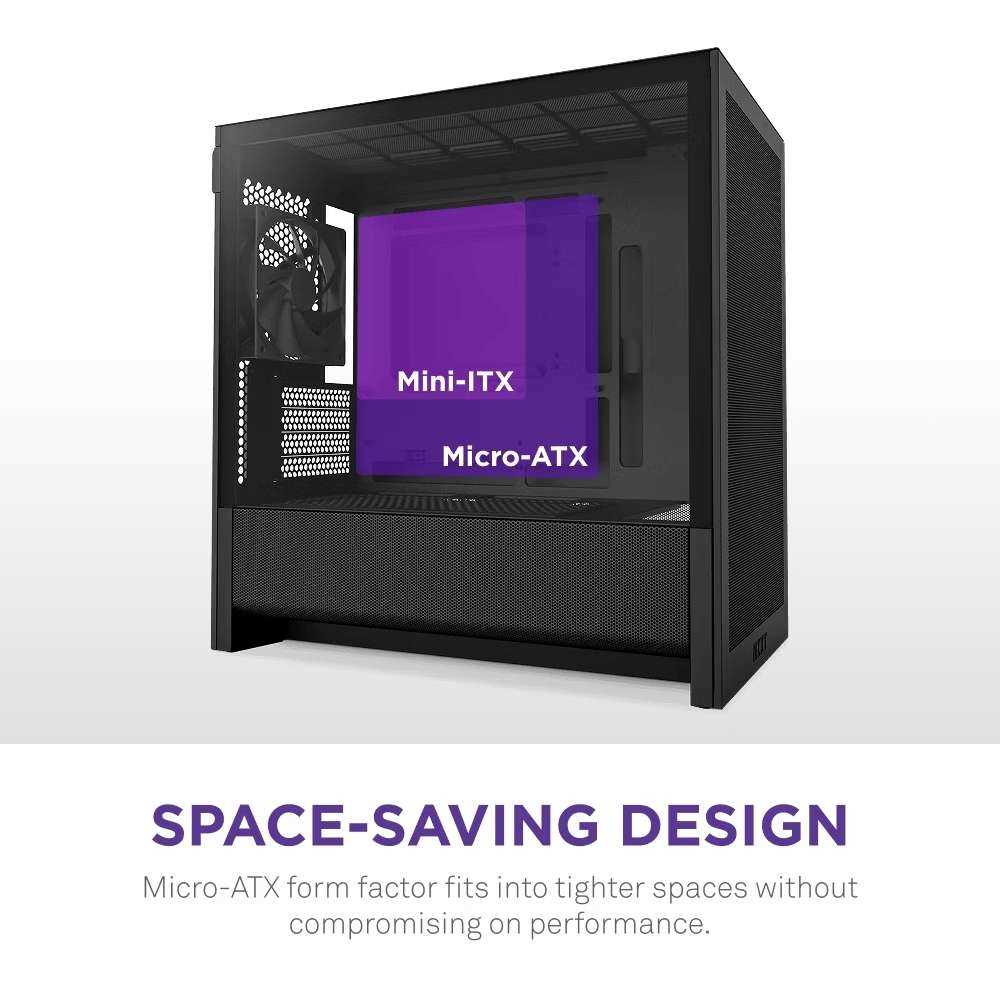 NZXT H3 Flow (2025) Black | パソコン工房【公式通販】
