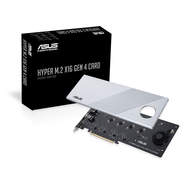 ASUS HYPER M.2 X16 GEN 4 Card | パソコン工房【公式通販】