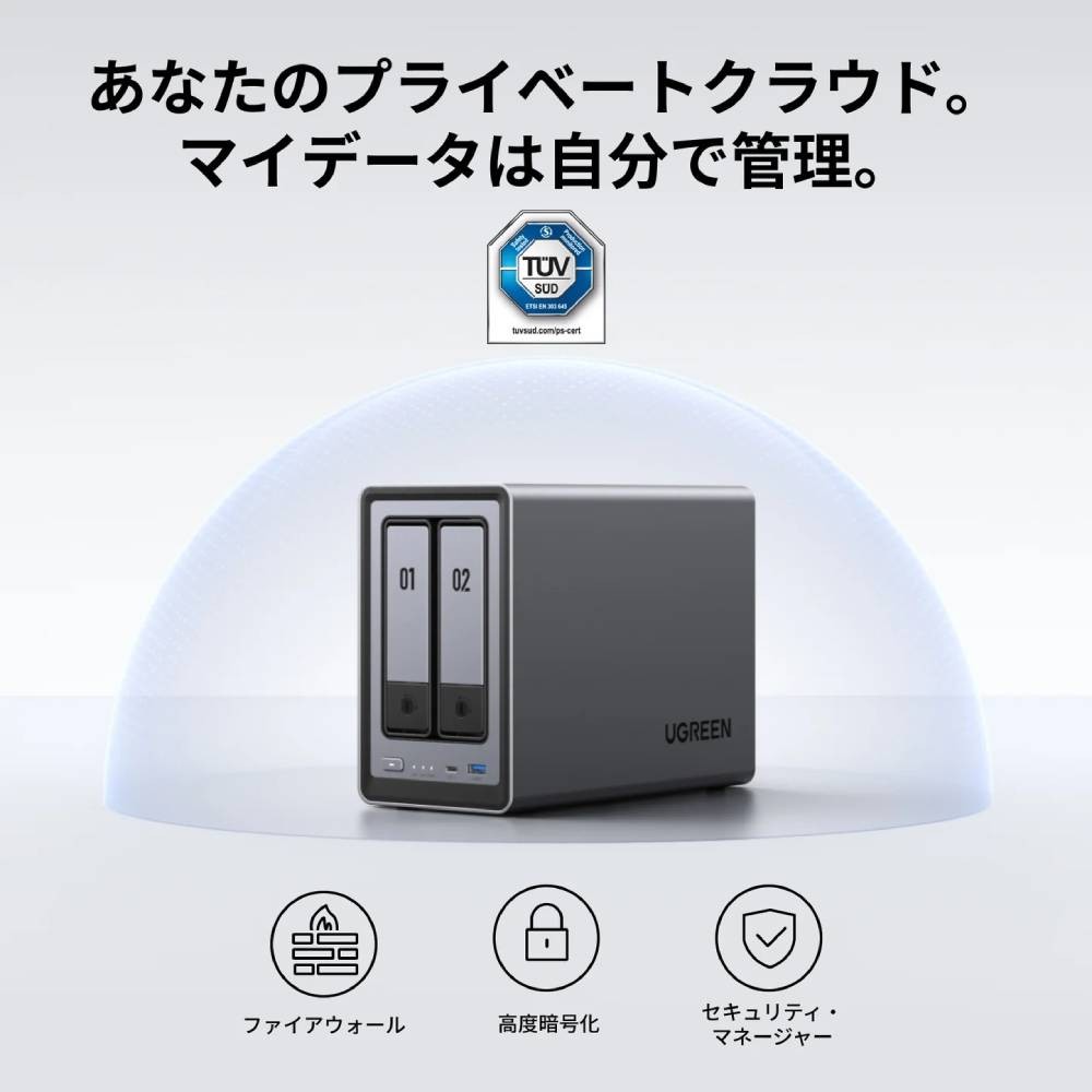 UGREEN NASync DXP2800 | パソコン工房【公式通販】