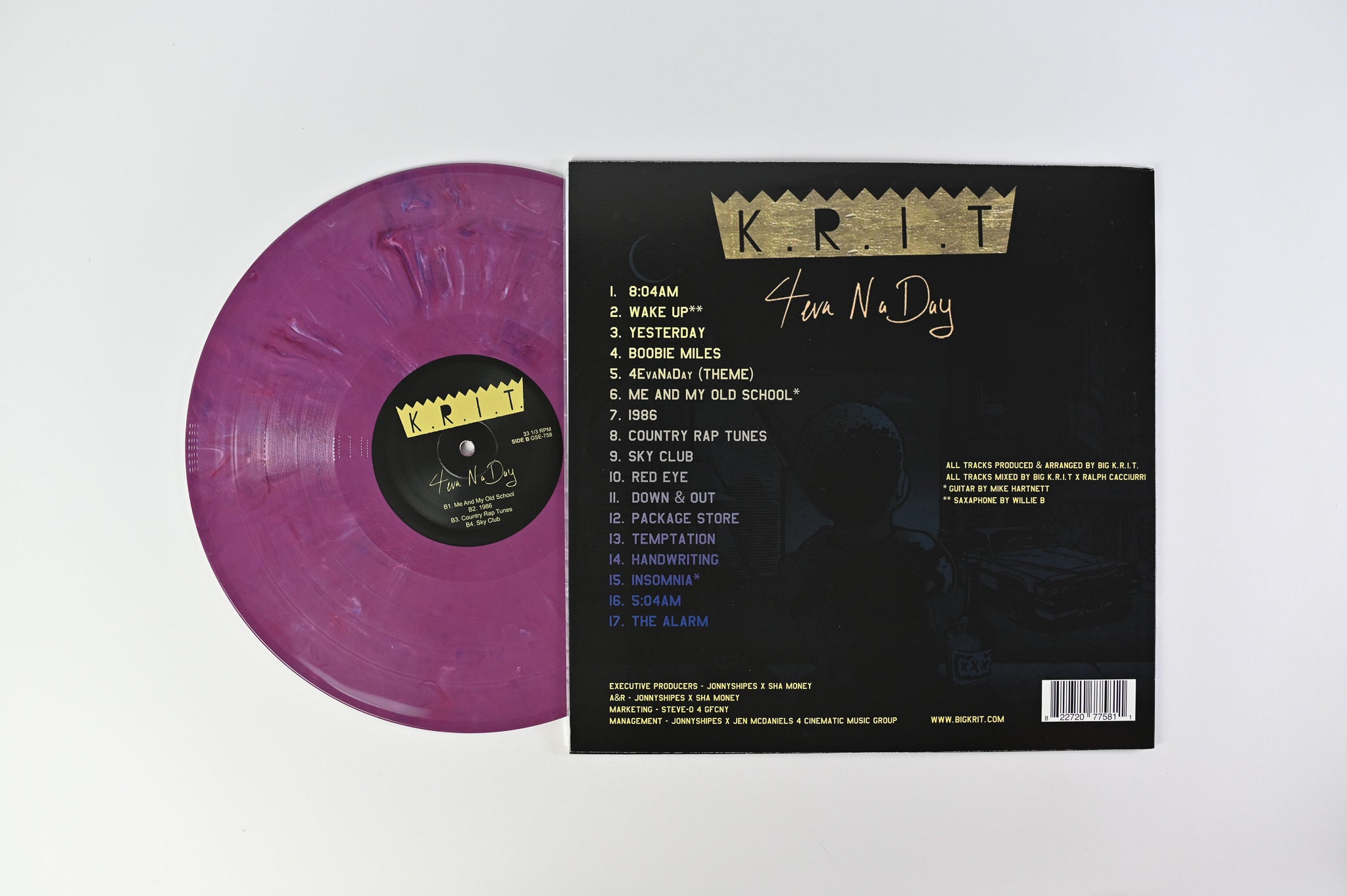 Big K.R.I.T. - The Underground Edition on Nature Sounds Ltd Purple Mar