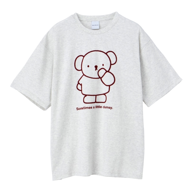 ミッフィー Miffy ビッグTシャツ ボリス アッシュ(アッシュ): 通常