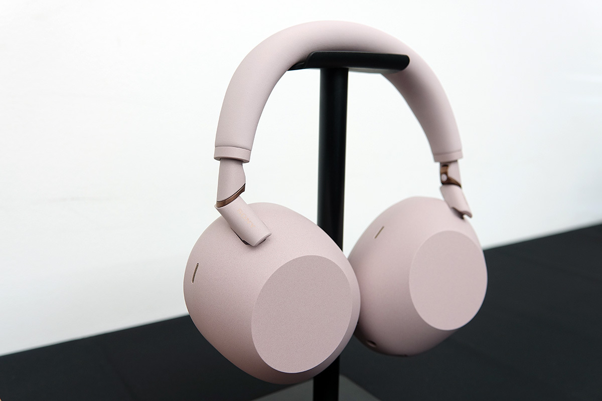 ソニー、旗艦ワイヤレスヘッドホン「WH-1000XM6」に新色「サンドピンク