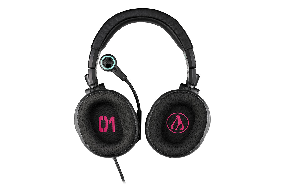 オーディオテクニカ、初音ミクとコラボした特別デザインのヘッドセット