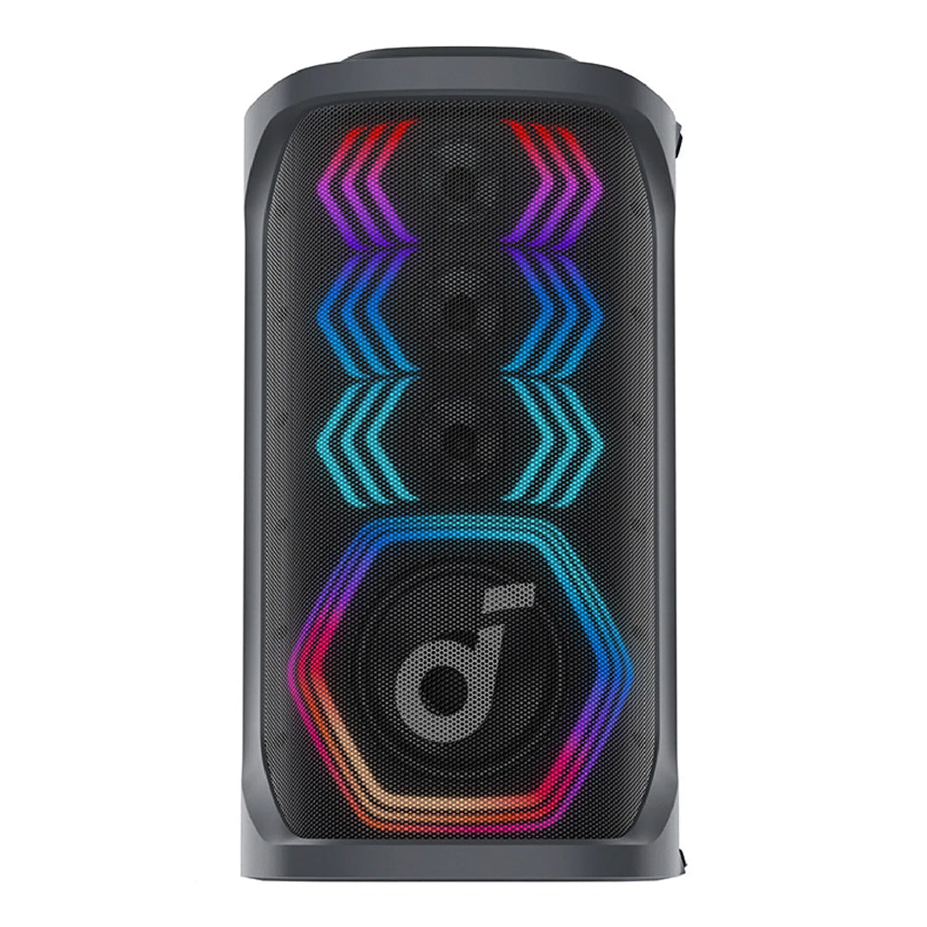 Anker Soundcore Rave 3 – AI Karaoke Party Speaker 2 Mics – Pixel Zones
