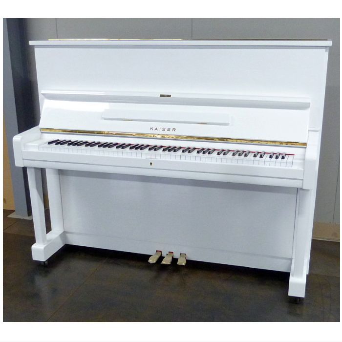 株式会社ピアノプラザ | KAISER K1Hホワイト(834)